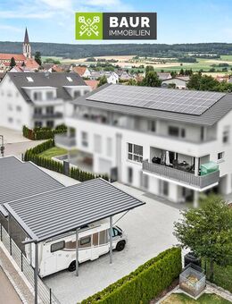 360°| Moderne 3,5 Zimmer-Wohnung in Langenenslingen mit Garage und Carport - Langenenslingen