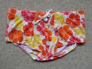 Oboy Beachwear Badehose Beachpants Flower Floral Blumen orange XL - Niddatal