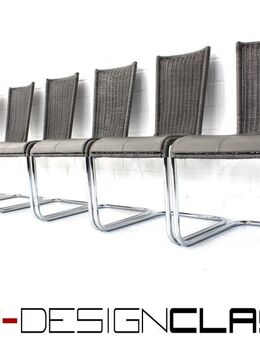 wie neu Tecta B25 WK724 Kragstuhl Freischwinger Stuhl Chrom Leder - Hamminkeln Zentrum