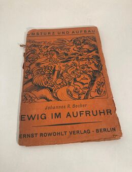 Ewig im Aufruhr, Johannes R. Becher, 1920 - Essen