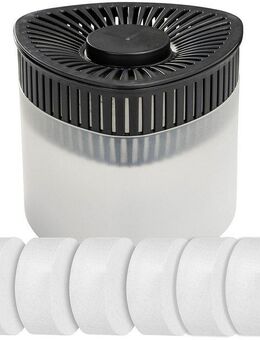 WENKO Luftentfeuchter Modell Prisma, für 40 m³ Räume, mit 6 x 500 g Entfeuchter-Blöcken