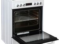 BEKO Elektro-Standherd FSM67320G, mit Teleskopauszug nachrüstbar, mit Restwärmeanzeige