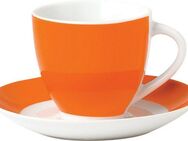 van Well Tasse Vario, Porzellan, spülmaschinen- und mikrowellengeeignet, 6-teilig