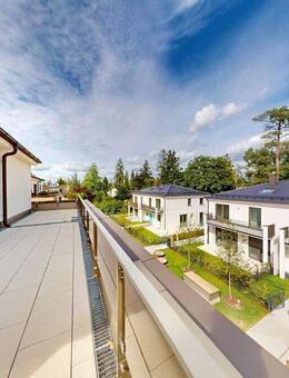 Erstbezug: Stilvolles Penthouse mit umlaufender Dachterrasse und hochwertiger Ausstattung in Waldtrudering. - München
