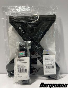 VW GTI Hundezubehör-Set ( Geschirr & Halsband ) *Borgmann* - Krefeld
