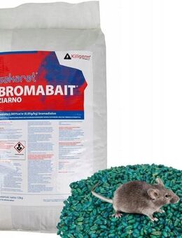 BROMABAIT Vergiftetes Getreide STARKES GIFT gegen MÄUSE UND RATTEN 10KG - Wuppertal