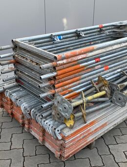 gebrauchtes Gerüst Layher/Assco/MJ ca. 83m² Aluboden Stalu 2,57m - Vöhringen (Bayern)