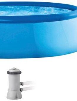 Intex Rundpool GN »EasyPool« 396x84 cm (Set), inkl. hochwertigem Intex Pool-Reinigungsset
