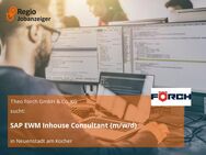 SAP EWM Inhouse Consultant (m/w/d) - Neuenstadt (Kocher)