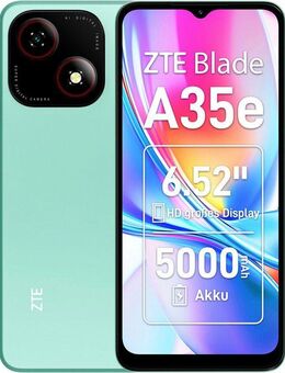 ZTE Blade A35e Smartphone (16,56 cm/6,52 Zoll, 64 GB Speicherplatz, 8 MP Kamera)