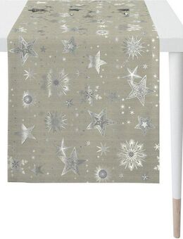 APELT Tischläufer 9602 CHRISTMAS ELEGANCE, Weihnachtsdeko, Weihnachten (1-tlg), Lurex-Jacquardgewebe