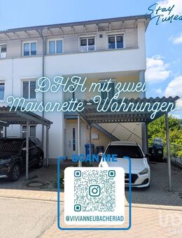 Zwei Maisonette-Wohnungen im Erbbaurecht - mit Garten & Dachterrasse - Tuttlingen