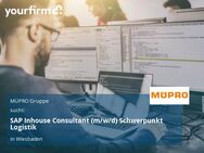 SAP Inhouse Consultant (m/w/d) Schwerpunkt Logistik - Wiesbaden
