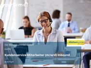 Kundenservice-Mitarbeiter (m/w/d) Inbound - Erfurt
