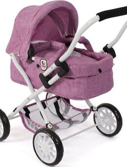 CHIC2000 Puppenwagen Smarty, Jeans Pink