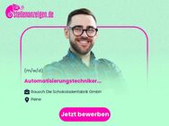 Automatisierungstechniker (m/w/x) - Peine