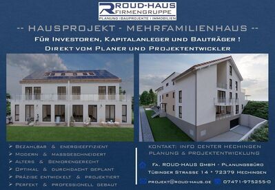 + EXKLUSIVES MEHRFAMILIENHAUS-PROJEKT! +