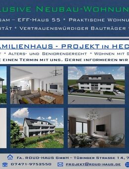 -- Exklusive Neubau-Wohnungen! -- - Hechingen