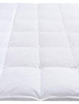 Hanse by RIBECO Daunenbettdecke Jonas, 4-Jahresbettdecke 135x200 & 155x220 cm, Füllung: 60% Daunen, 40% Federn, Bezug: 100% Baumwolle, Schlafkomfort fürs ganze Jahr!