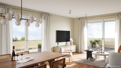 Charmante 2-Zimmer-Wohnung im 5. Obergeschoss: Moderne Ausstattung mit Aufzug und Fußbodenheizung