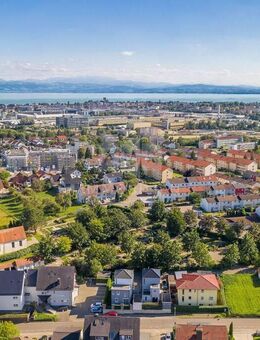 Modernes Architekten-Townhouse mit Bergpanorama - Stilvolles wohnen und arbeiten auf 3 Ebenen - Friedrichshafen