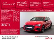 Audi A3, Sportback TFSI e S line 40, Jahr 2021 - Berlin