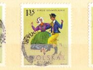 Polnische Briefmarken Volkstänzer (441) - Hamburg