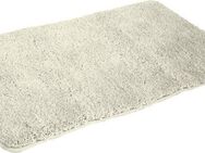 KiNZLER Badematte Chaozhou, Höhe 20 mm, rutschhemmend beschichtet, fußbodenheizungsgeeignet, Polyester, rechteckig, Badteppich, Uni Farben, weich, als rechteckig, rund & Set erhältlich