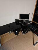 Glaseckschreibtisch in 86609