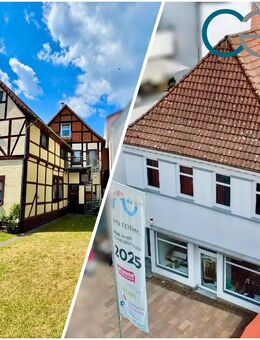 Einzigartige Möglichkeit: Historisches Wohn- und Geschäftshaus in der Nienburger Altstadt! - Nienburg (Weser)