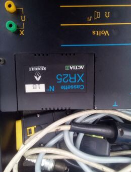 Testgerät für Renaultfahrzeuge - Friedrichswerth