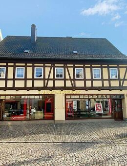 Wohn- und Geschäftshaus mit freier Wohnung und vermieteten Gewerbe - Olbernhau