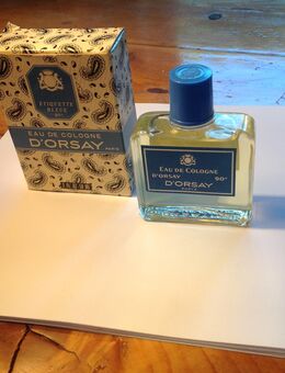 D´Orsay Paris Etiquette Bleue Eau de Cologne 1969 - Schönefeld