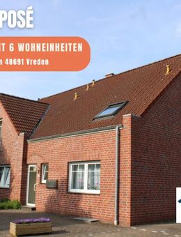 Gepflegtes Mehrfamilienhaus mit 6 Wohneinheiten - Vreden