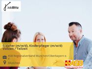 Erzieher (m/w/d), Kinderpfleger (m/w/d) Vollzeit / Teilzeit - München