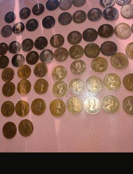 England one Penny 61 Stück Alt bis neu - Gumtow