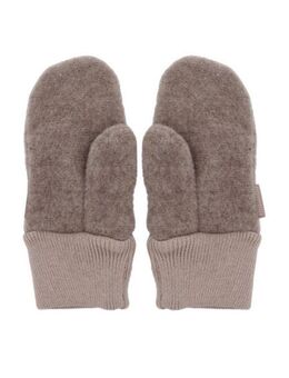 MAXIMO Fäustlinge Wollfleece, Strickbündchen, temperaturregulierend, schnell trocknend