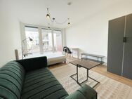 Stadeln - Modern möblierte 1 Zimmer Wohnung mit Terrasse und Gartenanteil - Fürth