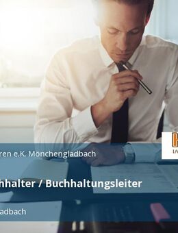 Bilanzbuchhalter / Buchhaltungsleiter (m/w/d) - Mönchengladbach