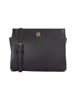 Tommy Hilfiger Messenger Bag TH LEGACY MINI CROSSOVER, Damen Umhängetasche, Schultertasche mit TH-Schmuckelement