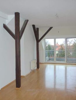 Gemütliche Dachwohnung mit Balkon & kl. Dachterrasse, sep. Küche und Badewanne - Kamenz