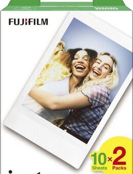 FUJIFILM Sofortbildfilm Instax Mini Film Doppelpack, 20 (Packung 2-St)
