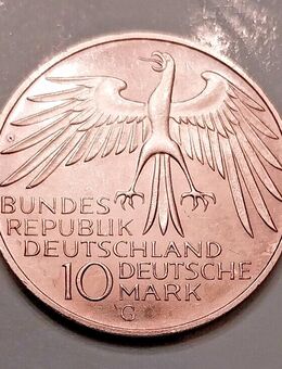 10 Deutsche Mark Gedenkmünze Olympische Spiele München 28.8-10.9.1972 Prägeort G - Borken