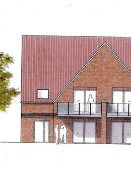 Ahaus-Wessum: Moderne 3-Zimmer-Neubau-ETW, KfW 40-Standart - Ahaus