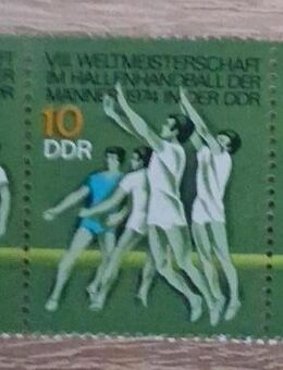 Briefmarken DDR 1974 Handball Weltmeisterschaft postfrisch - Görlitz