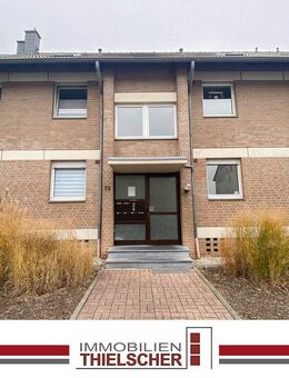 Gut geschnittene 3-Zimmerwohnung im Erdgeschoss mit Balkon und Garage - Übach-Palenberg