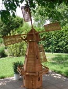Holländer Windmühle 200 cm Gartendeko - Hergisdorf