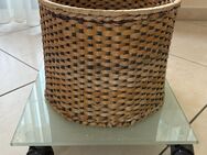 Rattan-Stil: Pflanz/-Übertopf inkl. Innenuntersetzer, neuwertig - München