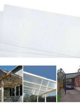 20x Polycarbonat Dachplatten Doppelstegplatte Hohlkammerplatten Gewächshaus Platten 4mm - Wuppertal