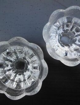 3 Glas Kerzenleuchter Kerzenhalter Leuchter Tischlichter France zus. 4,- - Flensburg